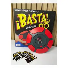 AMERICAN GENERICS - Juego de mesa ¡BASTA! Electrónico 2.0 – Piensa rápido y contesta