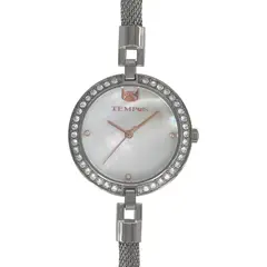 TEMPUS - Reloj Plateado Para Dama SM-19623-03