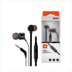 JBL - Audífonos Tune 110 Pure Bass Negro