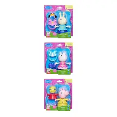 HASBRO - Peppa Pig y Sus Amigos Con Estilos Divertidos Surtidos