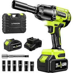 LITE - Llave de impacto inalámbrica de 1/2 650 N.M