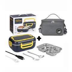 OEM - Lonchera Electrica Portatil Calentador Comida 15l + Bolsa Termica