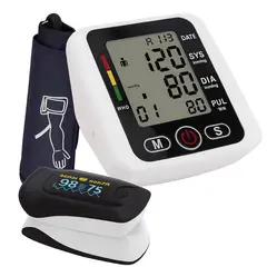 MEDICAL SYSTEM - Tensiometro Brazo Digital Oximetro Frecuencia Cardiaca PROFESIONAL