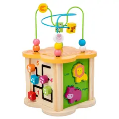 AGUGU STORE - Cubo Montessori Multifuncional Infantil Estimulacion 6 En 1