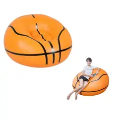 SHUNGA - Sillon Puff Inflable Individual Interior Exterior Basquetbol