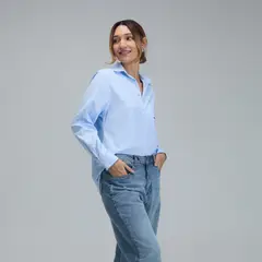 JULIANA SANCHEZ - Camisa Memories - Azul