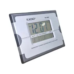 KADIO - Reloj Digital de mesapared KD-3892 Plateado