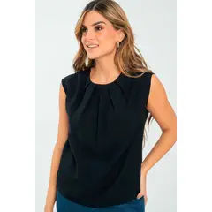 RAGGED - Blusa lupe Negro