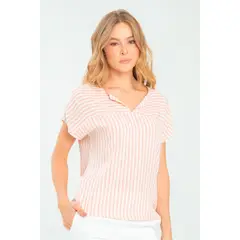 RAGGED - Blusa praga Rosado palo de rosa