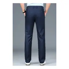 ABC - Pantalon lino traje para hombre clasico colores elegante negocios