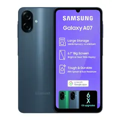 SAMSUNG - Celular A07 128GB 6GB Negro
