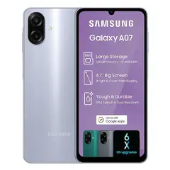 SAMSUNG - Celular A07 128GB 6GB Lila