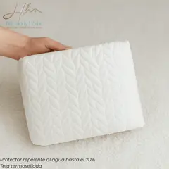 HARMONY HOME - Protector para Colchón con Ajuste Perfecto 120 Blanco