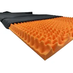 GENERICO - Colchoneta antiescaras de 90 x190 x5 cm forrada en tela antifluidos