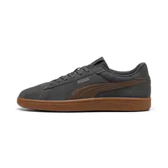 PUMA - Tenis Hombre Smash 3.0 L 390984-26 Negro Cafe Casual