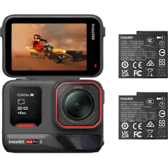 INSTA 360 - Cámara Insta360 Ace Pro 2 Action Bundle (2 baterías)