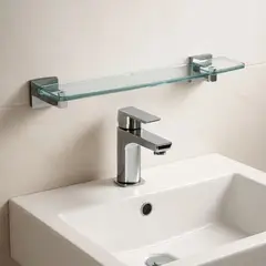 PAMO - Repisa Acrilica De Alta Resistencia 45 Cms - Soporta 9 Kg