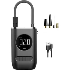 GENERICO - Compresor de aire portatil Moto carro bicicleta balon