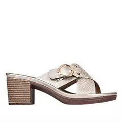 FRATTINI - Sandalia tacon de mujer Dorado sand3j9351-2