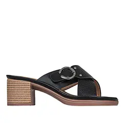 FRATTINI - Sandalia tacon de mujer Negro sand3j9351-2