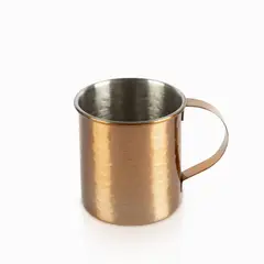 AMBIENTE GOURMET - Mug en acero destro copper mate