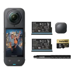 INSTA 360 - Cámara Insta360 X5 8K 360° IPX8 Triple Chip AI Negra