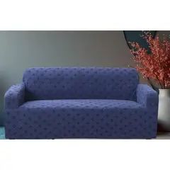 CHINA GLAZE - Protector Para Sofa 2 Puestos Azul