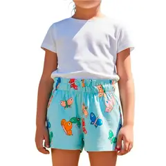 GENERICO - Short para niña en algodón 3-4 años