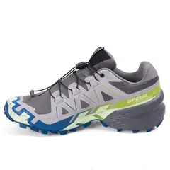 SALOMON - Tenis Speedcross 6 GrisVerde Lima