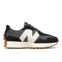 NEW BALANCE - Tenis 327 Mujer-Negro/Gris