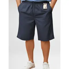 SHAKTIS - Bermuda unicolor dril strech tallas grandes 2426