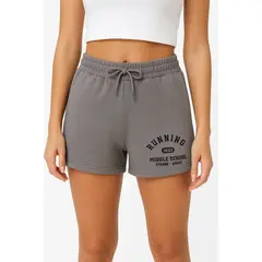 YOGA & GYM - Short deportivo con estampado