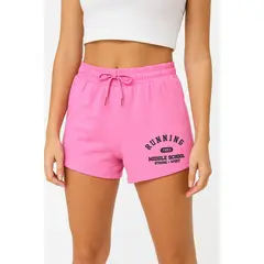 YOGA & GYM - Short deportivo con estampado