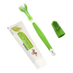CATLIKE - Crema Dental Para Mascotas + Kit Cepillos De Dientes