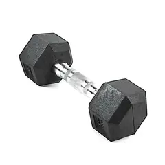 SPORT FITNESS - Mancuerna Encauchetada HEXAGONAL DB-R-301 Sportfitness