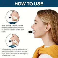 MILOPTS - Entrenador de Pulmones Entrenado la Respiración Inhalación