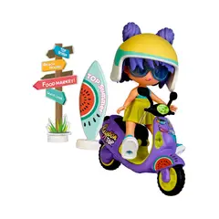 PINYPON - Muñeca Top Motorizada con Accesorios