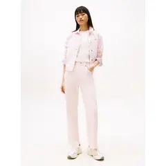 TOMMY HILFIGER - Pantalón multicolor de cinco bolsillos de corte slim