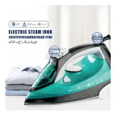 NOBELSOUND - Plancha De Vapor Para Ropa Con Placa De Cerámica