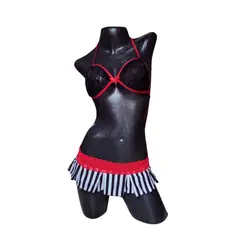 PROVOCAME - Disfraz Femenino Sexy Pirata Lenceria Erotica Mujer