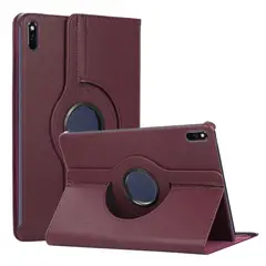 GENERICO - Forro Funda Estuche Giratorio 360 Para Samsung P200-205 morado