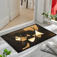 GENERICO - Alfombra Tapete Pie De Cama - Entrada 50 X 80cms Beige