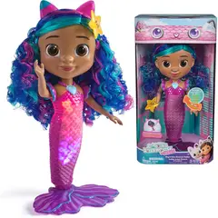 SPINMASTER - Muñeca Gabbys Dollhouse La Película Sirena Luces Y Sonidos
