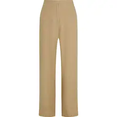 TOMMY HILFIGER - Pantalón naranja recto de traje en mezcla de lino