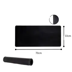 GENERICO - Desk Pad En Cuero Protector de Escritorio Color Negro