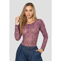 MARKETING PERSONAL - Body Mujer Estampado Mp 112520