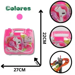 SWISSHOME - MALETIN DE DOCTOR/ JUEGO EDUCATIVO PARA NIÑOS @ + 3 AÑOS