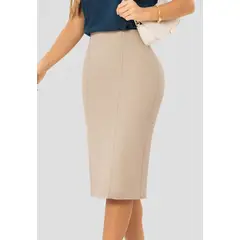 MARKETING PERSONAL - Falda Larga Mujer Latte Mp 112341