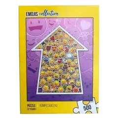 GENERICO - Rompecabezas De Emoji Colorido 500 Piezas Adultos