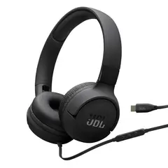 JBL - Tune 520 C Headphones Non-TWS Black